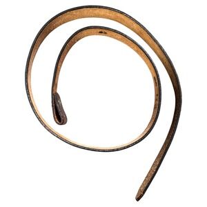 Vintage Budweiser King of Beers‎ Leather Belt Michaels Florida USA Made Mens